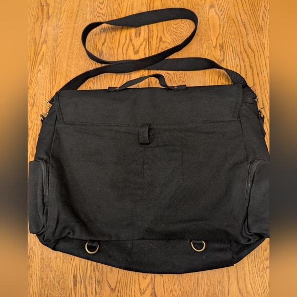 BILLABONG black convertible  backpack, crossbody, messenger Hand Bag - Picture 6 of 14